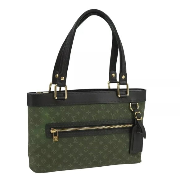 LOUIS VUITTON Monogram Mini Lucille PM Hand Bag TST Khaki - Picture 2 of 16